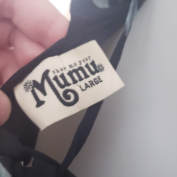 Show Me Your Mumu Calypso ruffle floral maxi dress large Boho NWT - Picture 9 of 10